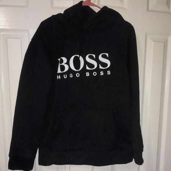 Hugo Boss Tops - BOSS Hugo Boss Black Women's Hoodie. Large
